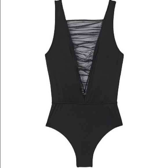 ❤️NWT Victoria's Secret Open Back Bodysuit - Picture 3 of 5